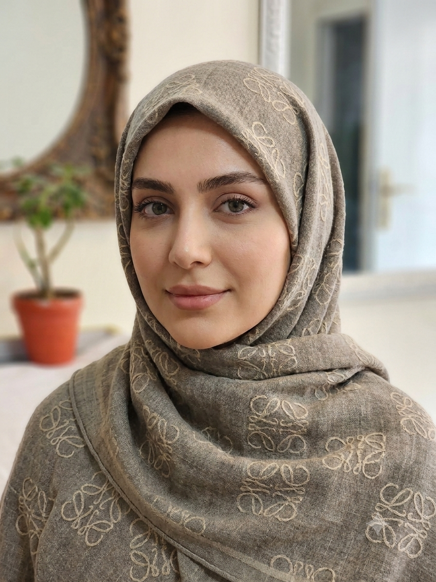 شال کنفی وارداتی مارک لووه